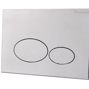 Bedieningspaneel Geborsteld Staal⎢Wiesbaden X32 Metal⎢Geschikt voor o.a. Geberit UP320 inbouwreservoir - 32.4673