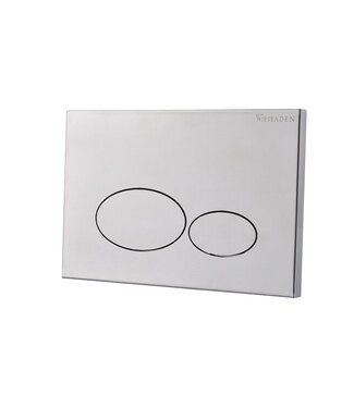 Wiesbaden Bedieningspaneel Geborsteld Staal⎢Wiesbaden X32 Metal⎢Geschikt voor o.a. Geberit UP320 inbouwreservoir - 32.4673