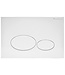 Wiesbaden Bedieningspaneel Glans Wit⎢Wiesbaden X32⎢Geschikt voor o.a. Geberit UP320 inbouwreservoir - 32.4660