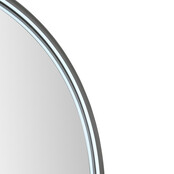 Spiegel Ovaal⎢Aloni Olyphia 50x100cm Gunmetal⎢met LED - dimbaar en spiegelverwarming