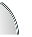 Spiegel Ovaal⎢Aloni Olyphia 50x100cm Gunmetal⎢met LED - dimbaar en spiegelverwarming