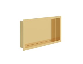 Nisjes badkamer Geborsteld goud⎢60x30x7cm⎢Inbouwnis Douche