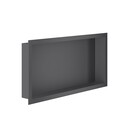 Nisjes badkamer Gunmetal⎢60x30x7cm⎢Inbouwnis Douche