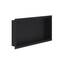 Nisjes badkamer Mat Zwart⎢60x30x7cm⎢Inbouwnis Douche