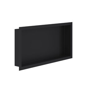 Nisjes badkamer Mat Zwart⎢60x30x7cm⎢Inbouwnis Douche