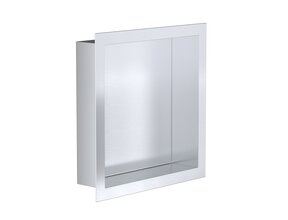 Nisjes badkamer RVS⎢30x30x7cm⎢Inbouwnis Douche