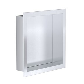 Nisjes badkamer RVS⎢30x30x7cm⎢Inbouwnis Douche