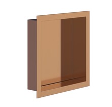 Nisjes badkamer Geborsteld Koper⎢30x30x7cm⎢Inbouwnis Douche