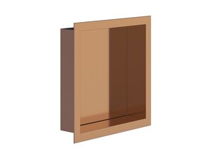 Nisjes badkamer Geborsteld Koper⎢30x30x7cm⎢Inbouwnis Douche