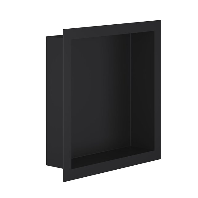 Nisjes badkamer Gunmetal⎢30x30x7cm⎢Inbouwnis Douche
