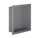 Nisjes badkamer Gunmetal⎢30x30x7cm⎢Inbouwnis Douche