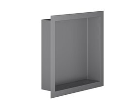 Nisjes badkamer Gunmetal⎢30x30x7cm⎢Inbouwnis Douche