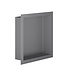 ALONI Nisjes badkamer Gunmetal⎢30x30x7cm⎢Inbouwnis Douche