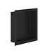 Nisjes badkamer Mat Zwart⎢30x30x7cm⎢Inbouwnis Douche