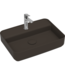 Wastafel Infinity Mat Taupe⎢Isvea Opbouw wasbak 55cm⎢met kraangat zonder overloop