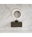 Wastafelmeubel 60cm Charcoal⎢Gliss Heronimus⎢1 softclose lade