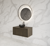 Wastafelmeubel 60cm Charcoal⎢Gliss Heronimus⎢1 softclose lade Wastafelmeubel 60cm Charcoal⎢Gliss Heronimus⎢1 softclose lade