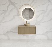 Wastafelmeubel 60cm Corn Silk⎢Gliss Heronimus⎢1 softclose lade