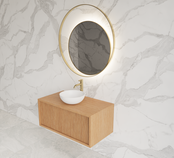 Wastafelmeubel 70cm Pure⎢Gliss Heronimus⎢1 softclose lade