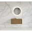 GLISS DESIGN Wastafelmeubel 70cm Castle Brown⎢Gliss Heronimus⎢1 softclose lade
