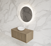 Wastafelmeubel 70cm Ash Gray⎢Gliss Heronimus⎢1 softclose lade