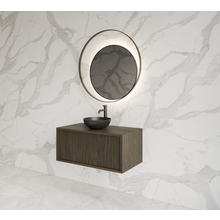 Wastafelmeubel 80cm Charcoal⎢Gliss Heronimus⎢1 softclose lade