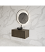 Wastafelmeubel 80cm Charcoal⎢Gliss Heronimus⎢1 softclose lade