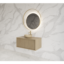 Wastafelmeubel 80cm Corn Silk⎢Gliss Heronimus⎢1 softclose lade