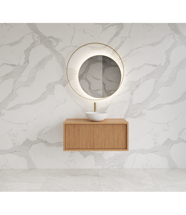 Wastafelmeubel 80cm Pure⎢Gliss Heronimus⎢1 softclose lade