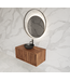Wastafelmeubel 80cm Walnut⎢Gliss Heronimus⎢1 softclose lade