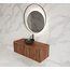 GLISS DESIGN Wastafelmeubel 90cm Walnut⎢Gliss Heronimus⎢1 softclose lade