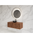 Wastafelmeubel 90cm Walnut⎢Gliss Heronimus⎢1 softclose lade