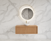 Wastafelmeubel 90cm Pure⎢Gliss Heronimus⎢1 softclose lade