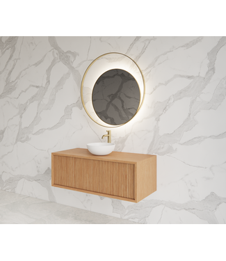 GLISS DESIGN Wastafelmeubel 90cm Pure⎢Gliss Heronimus⎢1 softclose lade