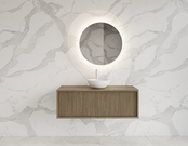 Wastafelmeubel 90cm Ash Gray⎢Gliss Heronimus⎢1 softclose lade