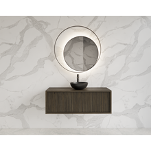 Wastafelmeubel 100cm Charcoal⎢Gliss Heronimus⎢1 softclose lade