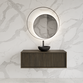 Wastafelmeubel 100cm Charcoal⎢Gliss Heronimus⎢1 softclose lade