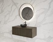 Wastafelmeubel 100cm Charcoal⎢Gliss Heronimus⎢1 softclose lade