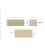 Wastafelmeubel 100cm Corn Silk⎢Gliss Heronimus⎢1 softclose lade