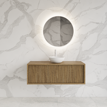 Wastafelmeubel 100cm Castle Brown⎢Gliss Heronimus⎢1 softclose lade