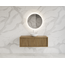 GLISS DESIGN Wastafelmeubel 100cm Castle Brown⎢Gliss Heronimus⎢1 softclose lade