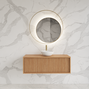 Wastafelmeubel 100cm Pure⎢Gliss Heronimus⎢1 softclose lade