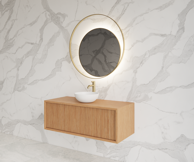 Wastafelmeubel 100cm Pure⎢Gliss Heronimus⎢1 softclose lade