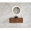 GLISS DESIGN Wastafelmeubel 100cm Walnut⎢Gliss Heronimus⎢1 softclose lade