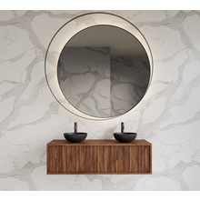Wastafelmeubel 120cm Walnut⎢Gliss Heronimus⎢1 of 2 softclose lades
