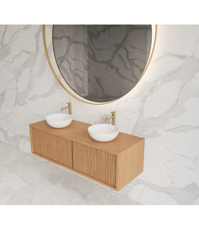 GLISS DESIGN Wastafelmeubel 120cm Pure⎢Gliss Heronimus⎢1 of 2 softclose lades