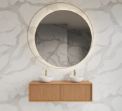 Wastafelmeubel 120cm Pure⎢Gliss Heronimus⎢1 of 2 softclose lades Wastafelmeubel 120cm Pure⎢Gliss Heronimus⎢1 of 2 softclose lades