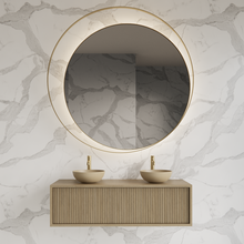 Wastafelmeubel 120cm Corn Silk⎢Gliss Heronimus⎢1 of 2 softclose lades