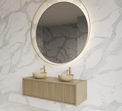 Wastafelmeubel 120cm Corn Silk⎢Gliss Heronimus⎢1 of 2 softclose lades Wastafelmeubel 120cm Corn Silk⎢Gliss Heronimus⎢1 of 2 softclose lades