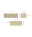 Wastafelmeubel 120cm Charcoal⎢Gliss Heronimus⎢1 of 2 softclose lades